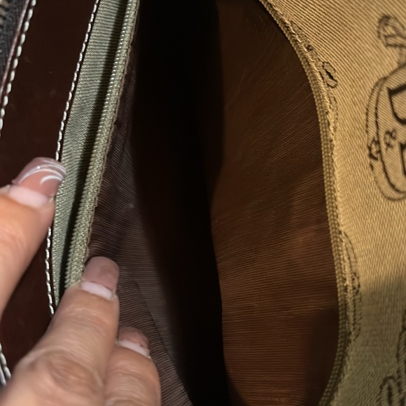 Dooney&bourke monogram shoulder/cross bag - Picture 13 of 17